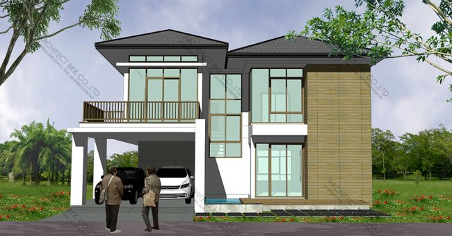 แบบบ้านcountry style 2 ชั้น,  แบบบ้าน country style, แบบบ้านสองชั้น, แบบบ้าน 3 ห้องนอน, แบบบ้าน 3 ห้องนอน 3 ห้องน้ำ, แบบบ้าน 
